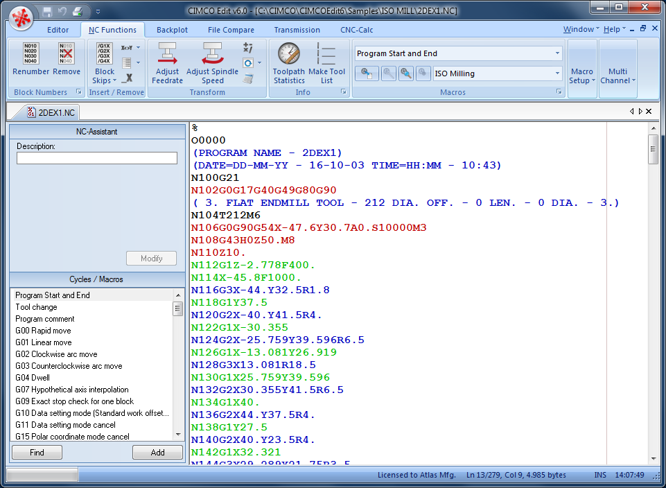 Cnc code shooter mill 3.1.3